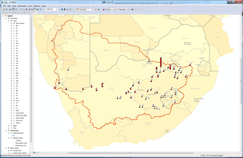 POPs ArcReader Maps